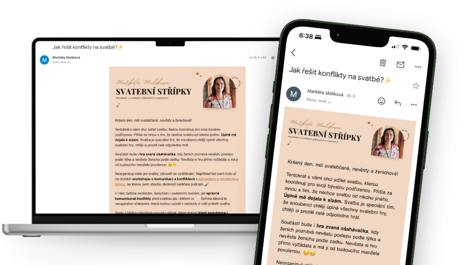 Newsletter_Můj_Sen_Markéta_Malíková Můj průvodce svatbou